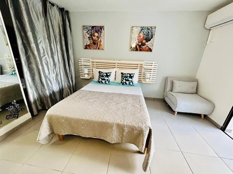 Studio Cosy Plage Et Piscine A Bas Du Fort Le Gosier  Buitenkant foto