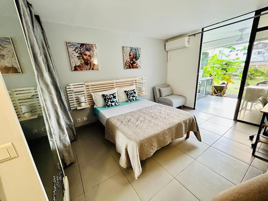 Studio Cosy Plage Et Piscine A Bas Du Fort Le Gosier  Buitenkant foto